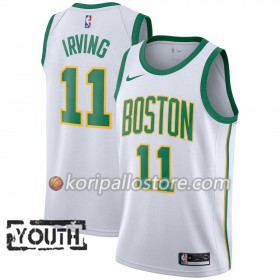 Boston Celtics Kyrie Irving 11 2018-19 Nike City Edition Valkoinen Lasten Pelipaidat Swingman